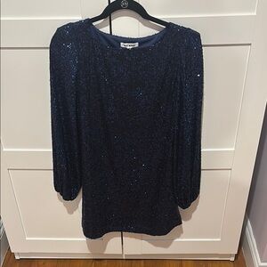 Steve Madden Midnight Sequin dress
